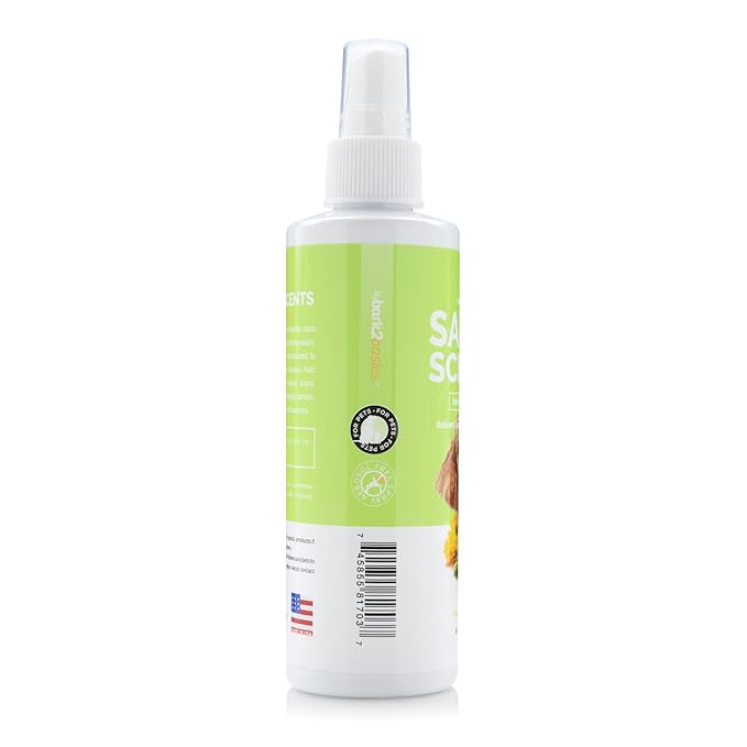 Bark2Basics Salon Scents Pet Grooming Cologne Spray - 8 oz, Natural Professional Groomer Perfume for Dogs and Cats, Deodorizing, Long Lasting, Made in The USA (Fresh and Clean)