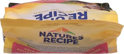 Natureâ€²s Recipe Grain Free Salmon, Sweet Potato & Pumpkin Recipe Dry Dog Food, 4 lb. Bag (Pack of 2)