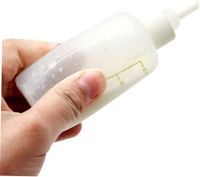 Mikikit 1set Pet Nursers Small Nursing Bottle Set for Cat Milk Kitten Bottles for Cats