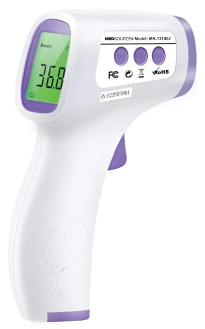Infrared Thermometer,Plastic,Metric