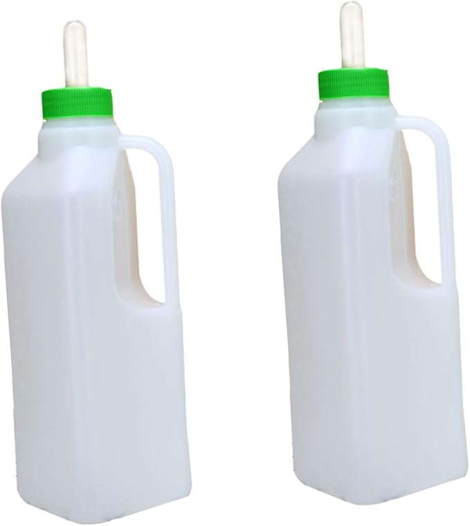 850ml Sheep Milk Feeding Bottle for Calves and Lambs Sturdy Animal Nursing Bottle Replacement Nipples for Livestock Care