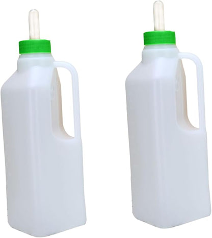 850ml Sheep Milk Feeding Bottle for Calves and Lambs Sturdy Animal Nursing Bottle Replacement Nipples for Livestock Care
