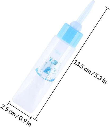 2pcs Pet Supplies Pet Feeding Bottles Nursing Bottles for Puppies and Kittens Portable Soft and Milk Feeders