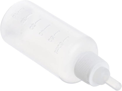 WOONEKY 2sets Pet Nursing Bottle Set for Cats and Dogs Milk Feeder for Puppies and Kittens Easy to Use Safe for Pets Portable Design for Travel