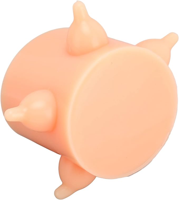 Puppy Nursing Bowl Wide Bore Pet Milk Feeder with Multiple Nipples for Baby Pet Kitten