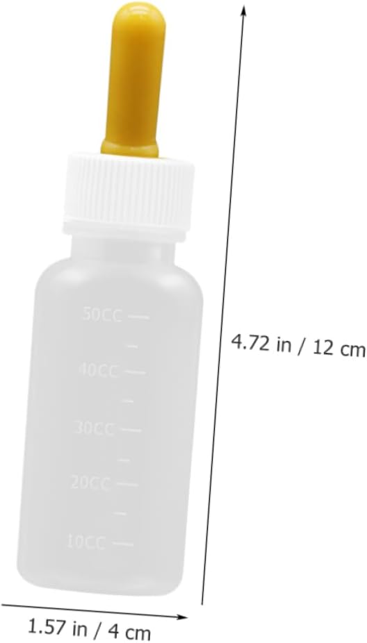 Garneck 3pcs Pet Bottle Small Cat Milk Bottle Reusable Household Pet Nurser Suitable for Newborn Small Animals