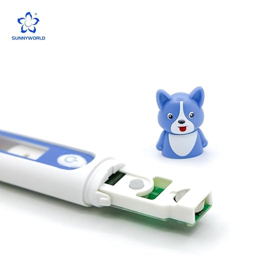 Digital Oral Thermometer Suitable for Children and Adults,High Accuracy Fast Measurement for Oral,Rectal,Underarm,Easy to Maintain Cleanliness and Hygiene,Soft Silicone,Dog