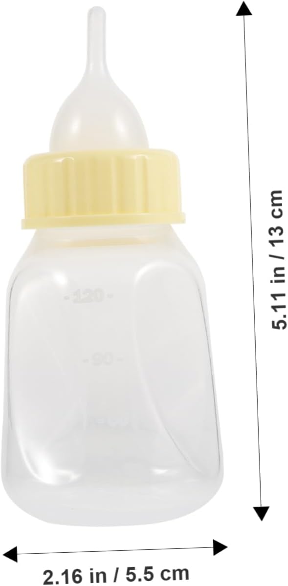 Kitten Puppy Pet Nursing Bottle Dog Kitten Feeder Bottle Set for Newborn Pets