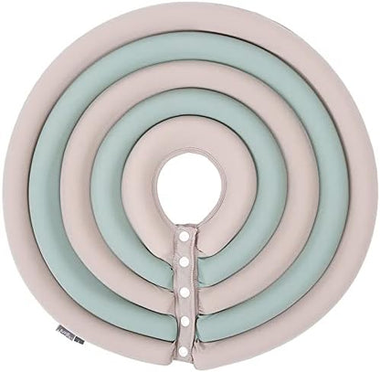Dog Cone Collar, Inflatable Dog Neck Donut Collar Alternative After Surgery, Soft Protective Recovery Cone for Small Medium Large Dogs and Cats Puppies - Alternative Collar (Beige Green,XL)