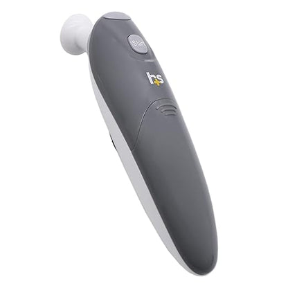 HealthSmart Talking Infrared Ear & Forehead Thermometer, No Probe Covers Needed, Visual Fever Alarm, Audio Readings in English & Spanish, Instant Scan