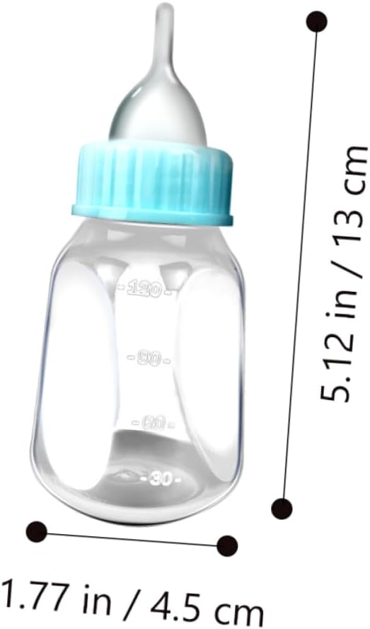 2pcs Pet Feeder Kit Kitten Nursing Bottles Silicone Cat Milk Bottle for Newborn Animals Container