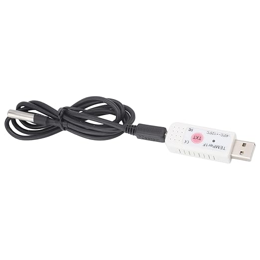 USB Temperature Humidity Meter PC Laptop USB Sensor Thermometer Temper Curve Display The Actual Time Temperature is Converted Right Into a Curve and Huge Variety of