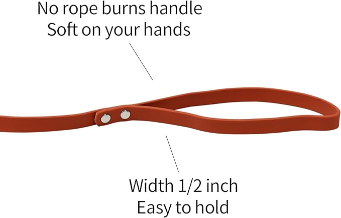 Long Dog Leash Waterproof Recall Training Lead Outdoor Long Line Great for Training, Beach, Play, Camping, or Backyard