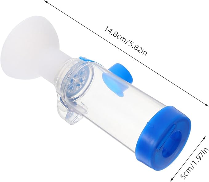 Handheld Pet Aerosol Spacer 35mm for Dog Cat Cough Treatment Easy to Use Comfortable Fit