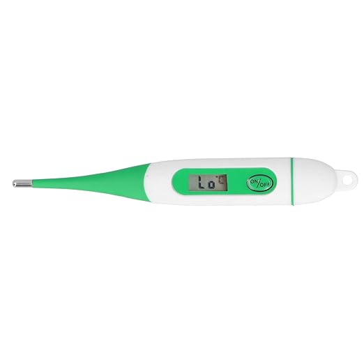 LCD Animal Thermometer, High Sensitivity Animal Thermometer with LCD for Sheep for Horses for Cattle