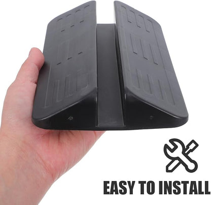 POPETPOP Gate Ramp Foot Pedal Sturdy Kick Plate Accessory for Pet and Safety Protective Barrier for Stairways Durable and Resistant Design for Indoor Use