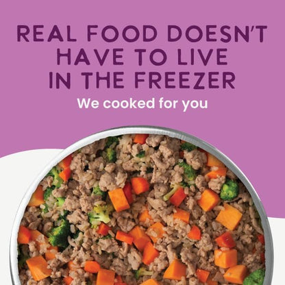 Health Extension Gently Cooked Lamb & Carrot Dog Food, Human-Grade & Shelf-Stable with Superfoods, Supports Digestion, Immunity, Skin & Coat, 9 oz Pouch (Pack of 5)