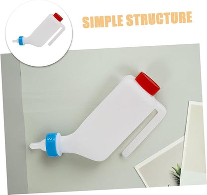 Toyvian Lamb and Pig Milk Feeding Bottle Efficient Hanging Design for Small Animals Livestock Care Easy Attachment to Pens for Quick Feeding of Piglets and Lambs