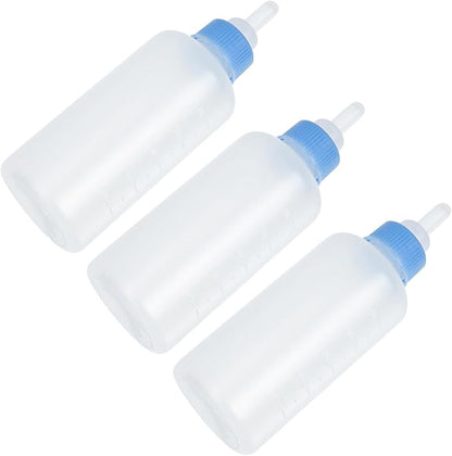 Cat Milk Bottles for Kittens Pet Feeding Tools for Newborn Cats and Puppies Pet Supplies with Reusable Nipples for Home Use