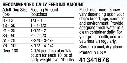Purina Moist & Meaty Chopped Burger Adult Dry Dog Food