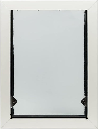 Security Boss Standard Wall Mounted Pet Door - Multiple Sizes, Custom Widths - Easy Wall Mount Installation - Durable Aluminum Frame - Weather-Tight Seal - Pet Door For Large Dogs and Small Cats Alike
