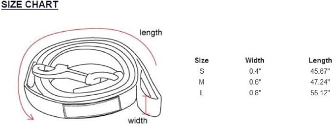 Puppia Two Tone Dog Lead Strong Durable Comfortable Grip Walking Training Leash for Small & Medium Dog, Red, Medium
