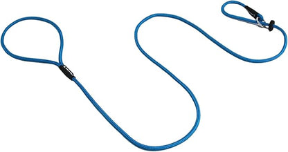 Dog & Field Signature Slip Lead for Dogs, Royal Blue. 4ft Lightweight Dog Slip Leash with Sliding Rubber Stopper. Training Lead for Dogs, Thin Slip Lead, No Collar or Harness Needed (Royal Blue)