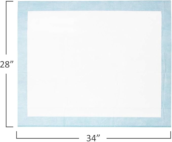 BV Puppy Pads XL 20 Count 34"x28" - Leak-Proof Pee Pads for Dogs with 6-Layer Design, Rapid Dry Sheet & Attractant - Dog Pad Extra Large with Odor Control - Perfect for Big Dogs & Indoor Use