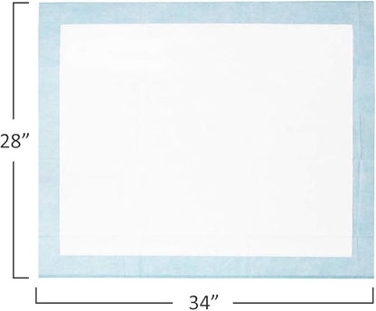 BV Puppy Pads XL 20 Count 34"x28" - Leak-Proof Pee Pads for Dogs with 6-Layer Design, Rapid Dry Sheet & Attractant - Dog Pad Extra Large with Odor Control - Perfect for Big Dogs & Indoor Use