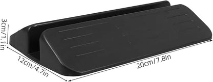 UPKOCH Pet Gate Kick Plate Kick Safety Door Guardrail for Indoor Use Easy Installation Versatile Barrier for Dogs and Cats Black