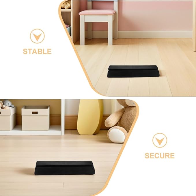 TOYANDONA Baby Gate Feet Kick Plate Safety Gate Accessories for Pets and Children Protects Furniture Easy Installation for Home and Outdoor Use