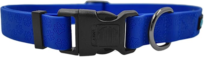 Max and Neo Waterproof NEO Collar - We Donate a Collar to a Dog Rescue for Every Collar Sold (Large, Blue)