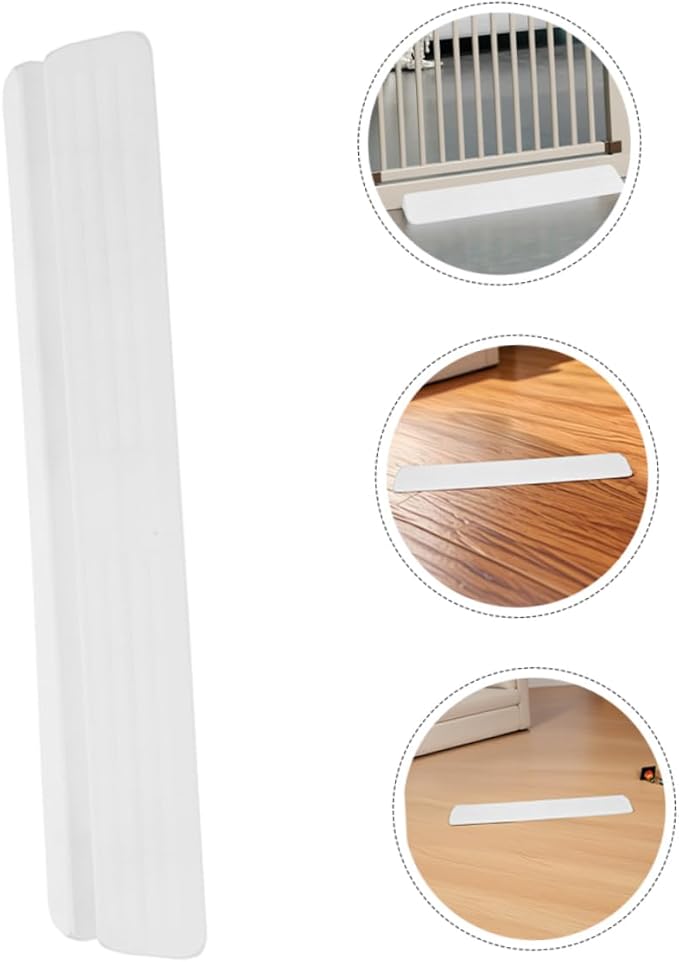 Abaodam 2pcs Height Strip for Fence Ramp Floor Gap Bridge Guardrail Holder for Pets