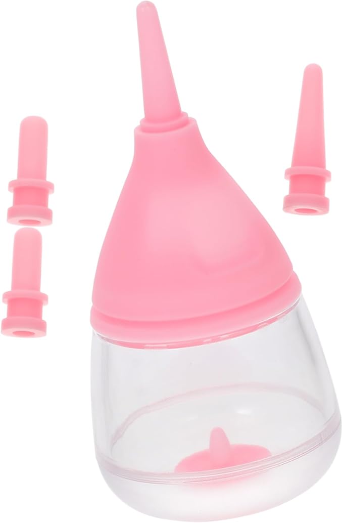 INOOMP Puppy Milk Feeder and Kitten Feeding Bottle Flow Rate Compact Design for Small Pets for Newborn Cats and Dogs Easy to Use Scale for Accurate Feeding