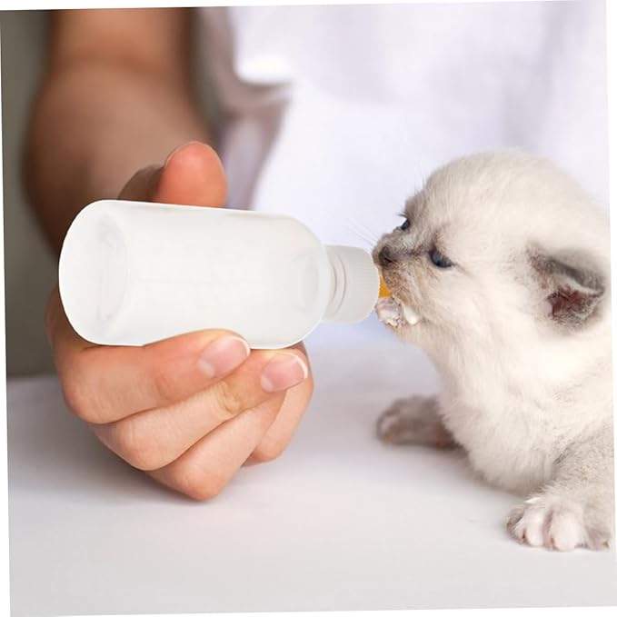 BESPORTBLE 3pcs Silicone Pet Nursing Bottles for Puppies Kittens Feeding Bottle Cat Milk Small Animal Feeding Watering Supplies