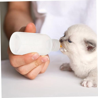 BESPORTBLE 3pcs Silicone Pet Nursing Bottles for Puppies Kittens Feeding Bottle Cat Milk Small Animal Feeding Watering Supplies