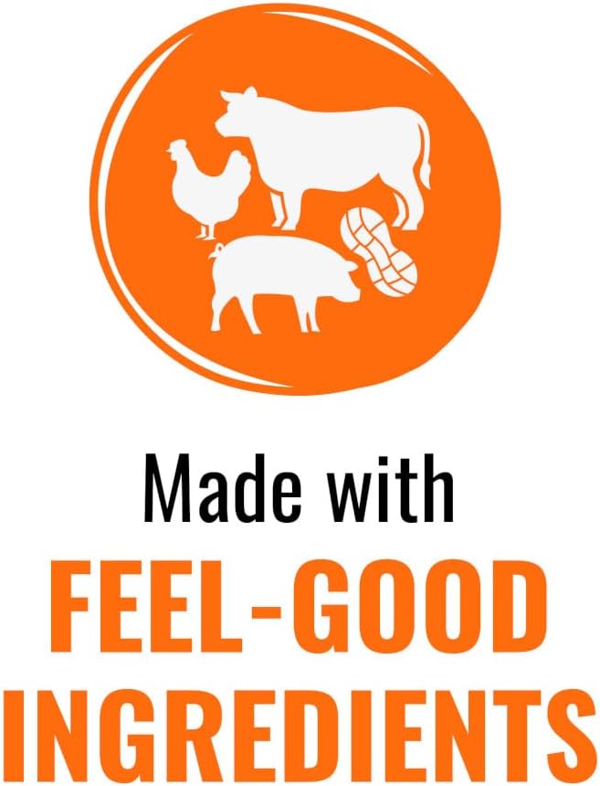 GOOD 'N' FUN Triple Flavor Double Pops with Chicken Chews for All Dogs, 12 Ounces, Treat Your Dog to Chews Made with Real Chicken, Beef Hide and Pork Hide