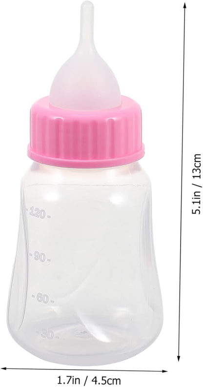 Happyyami 2pcs Cat Milk Bottle Kitten Feeding Bottles No Odor Kitten Supplies for Newborns