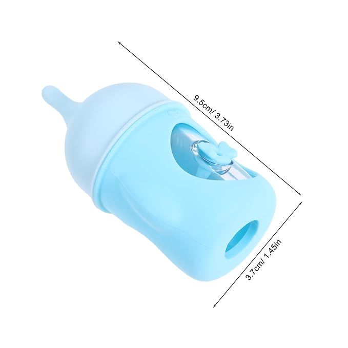 VANZACK Baby Milk Feeding Bottle for Kittens and Puppies Portable Nursing Bottle with Feeding Scale 20ml Capacity for Newborn Pets and Small Animals 1 Piece