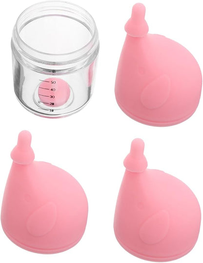 Levemolo Kitten Feeding Bottle Newborn Puppy and Kitten Milk Bottle Choke Nipple Portable for Puppies