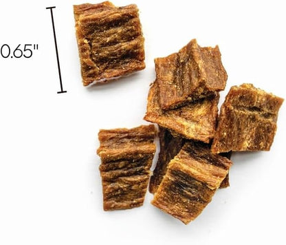 Farmland Traditions Tiny Loves Jerky Topper Trainer Treats for Dogs, Chicken with Bone Broth, 2.5 Pound Bag