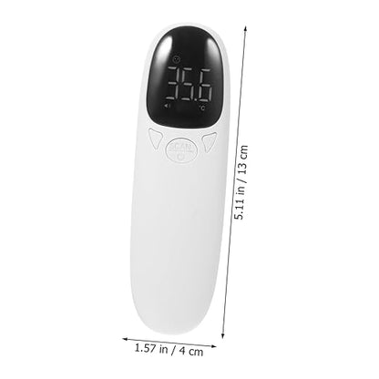 Generic Rechargeable Non Contact Pet Thermometer with LED Screen Fast Accurate Ear Temperature Measurement for Cats and Dogs Lightweight Portable Veterinary Thermometer for Travel and Home