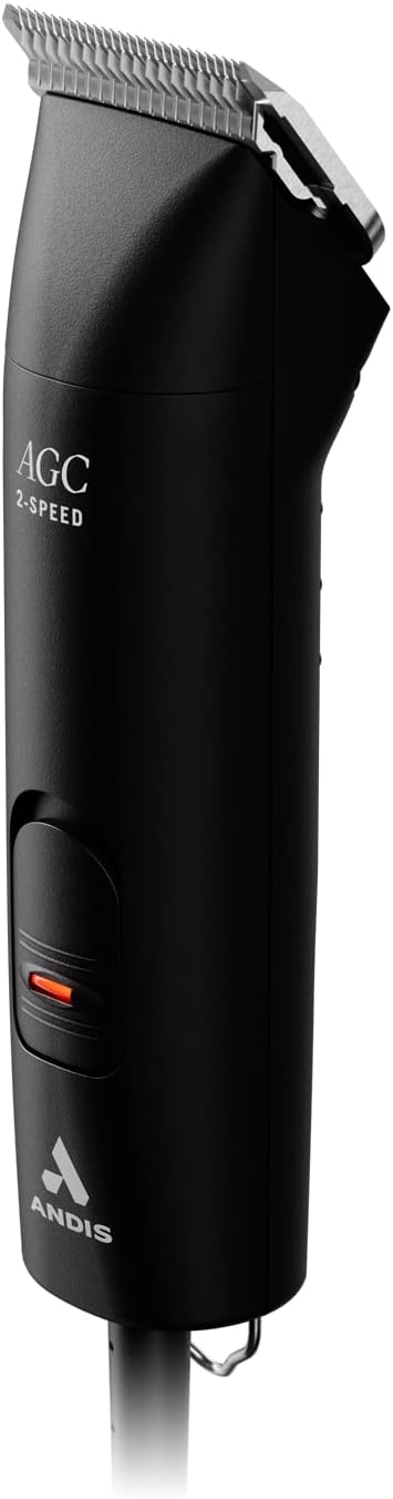 Andis 24675 UltraEdge 2-Speed Detachable Blade Pet/Dog Clipper – Runs Cool & Quiet,Designed with Two-Speed Rotary Motor & Shatter-Proof Housing - for All Coats-& Breeds - 120 Volts,Black,(Pack of 6)