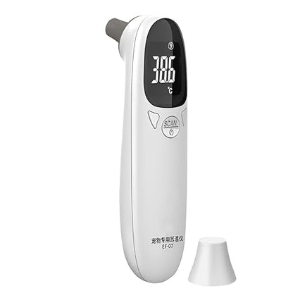 Animal Thermometers - Double Mode Design Veterinary Thermometers, Accurate Puppy Fever Detection Device | Flexible Temperature Options Pet Supplies for Dogs, Clear Led Display, for Cats, Cows