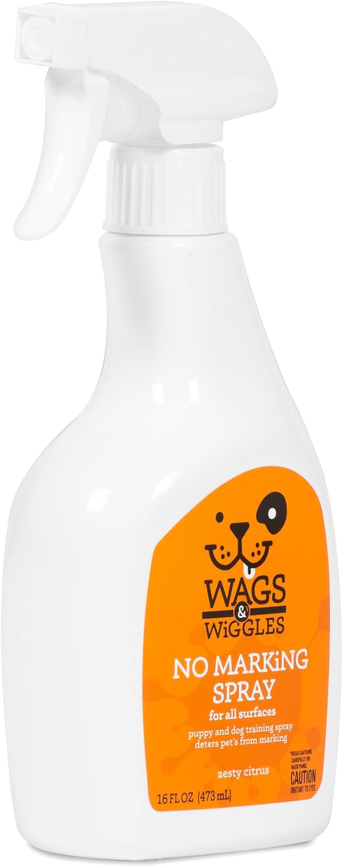 Wags & Wiggles No Marking Deterrent Training Spray for Dogs - Indoor Dog Pee Repellent & Behavior Aid, Anti Pee & Urine Deterrent, No More Marking, Ideal for Potty Training, 16 Fl Oz