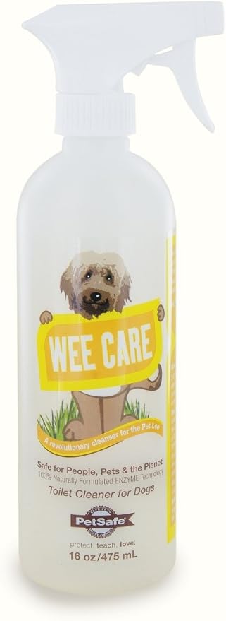 PetSafe Wee Care - 100% Biodegradable Enzyme Cleaner - Removes Tough Pet Stains & Eliminates Odors - Non-Toxic Bleach Alternative Pet Loo Cleaning Solution - Bamboo Scented