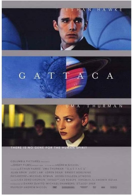 Rectify the Race Gattaca Movie Ethan Hawke Uma Thurman Jude Law 12x16 Poster