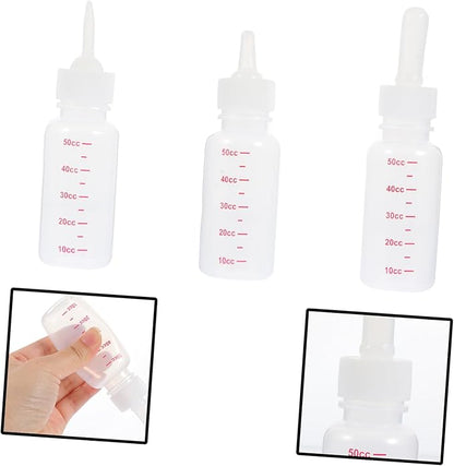 BESPORTBLE Kitten Milk Bottle 3pcs Pet Nursing Bottles Puppy Milk Replacement for Babies