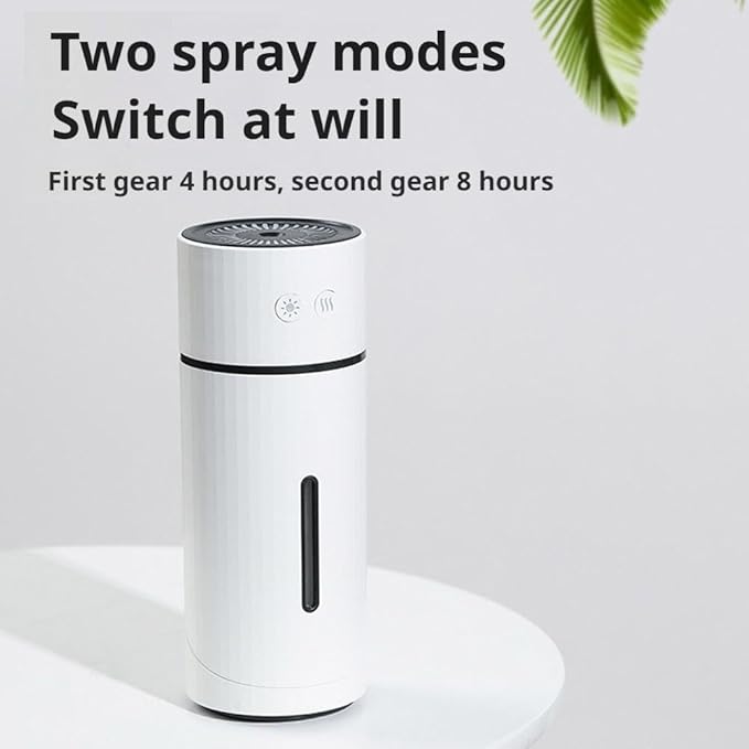 Dog Humidifier for Collapsed Trachea Small Dogs, Whisper-Quiet Cool Mist Humidifiers with 90 Degree Adjustable Nozzle, Pet-Safe Personal Humidifier for Crates, Bedrooms and Dog Kennel