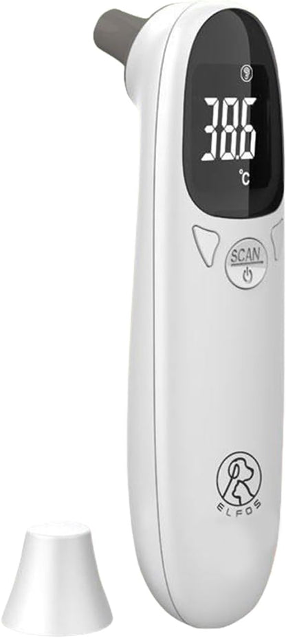 Pet Ear Thermometer for Dogs, Cats, and Livestock, Digital Ear Thermometers, Rechargeable, 1 Second Measurement, Noncontact, Veterinary Supplies